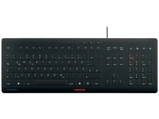 CHERRY Tastatur Stream Protect schwarz