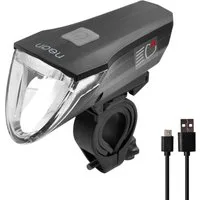 nean Fahrrad-Frontlicht Akku, mit stufenloser Lichtautomatik und 3 Helligkeitsstufen, 60 LUX