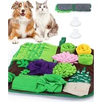 Ledander Tier-Intelligenzspielzeug Tier-Intelligenzspielzeug Hund SchnüffelmatteHund Intelligenzspielzeug, Schnüffelmatte für Hunde und Katzen,Hunde-Anreicherungsspielzeug