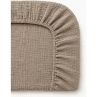 BABEES Wickelauflagenbezug Wickelauflagenbezug 100% Baumwolle Musselin Bezug für Wickelauflage, 85x75 und 75x75 cm weicher Wickeauflagenüberzug atmungsaktiv waschbar