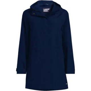 Squall Regenmantel für Damen, Damen, size: regular, Blau, Nylon, by Lands' End
