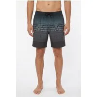 O'Neill Badeshorts O'NEILL LOGO STRIPE 16'' SWIMSHORTS mit Seiten- und Gesäßtaschen, superschnell trocknend, aus Polyester