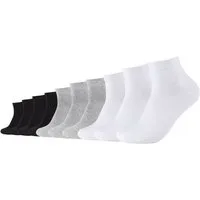Camano Kurzsocken Unisex Socken Ca-Soft Organic Cotton Quarter (10-Paar) Regularsocken aus pflegeleichter Baumwollmischung