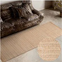 Villeroy & Boch Teppich Birka, rechteckig, Höhe: 6 mm, Jute, Natur, Wohnzimmer, Esszimmer, Schlafzimmer, Flur, Modern, Boho