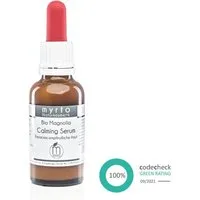 myrto Naturkosmetik Gesichtsserum Bio Magnolia Calming Serum – bei empfindlicher Haut & Rosacea, Bestbewertung bei Codecheck: 100% EMPFEHLENSWERT (grüner Ring)