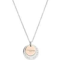 Liebeskind Berlin Kette mit Anhänger Logo Basic Edelstahl