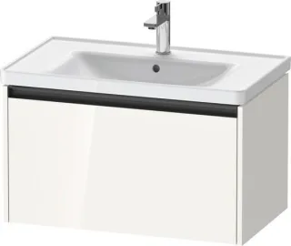 Duravit Ketho.2 Waschtischunterbau wandhängend Weiß Hochglanz 784x455x440 mm - K25083022220000 K25083022220000