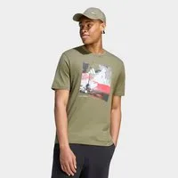adidas Sportswear T-Shirt M MOS OUTDOOR T für Erwachsene, mit Rundhalsausschnitt, ohne Verschluss, aus Baumwolle