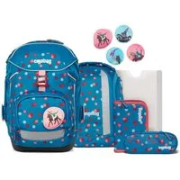 ergobag Schulranzen Pack Schulrucksack Set 6-tlg. VoltiBär 2025
