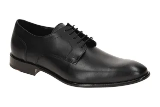 LLOYD 16-048-00 LENO 110 Herren Businessschuhe Schn?rhalbschuhe Schwarz Glatt...
