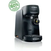 TASSIMO Kapselmaschine FINESSE friendly TAS162E, intensiverer Kaffee auf Kopfdruck, aus Recyclingmaterial, mehr Intensität per Knopfdruck, schwarz