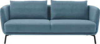 SCHÖNER WOHNEN-Kollektion 3-Sitzer "Pearl - 5 Jahre Hersteller-Garantie, auch in Bouclé" Maße (B/H/T): 210/71/91 cm, Füße Metall
