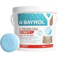 Bayrol Poolpflege BAYROL e-Chlorilong® ULTIMATE 7-300g Chlortabletten +7Funktionen 4,8kg
