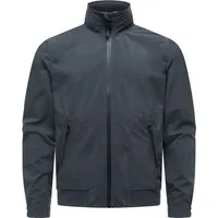 Ragwear Outdoorjacke Collwie wasserdichte Herren Übergangsjacke mit hohem Kragen
