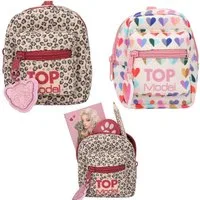 Depesche Kinderrucksack Mini Rucksack mit Schreibset und Karabiner, inkl. Notizbuch, Bleistift, Anhänger für Tasche & Schlüssel, Kinder Schreibwaren Set