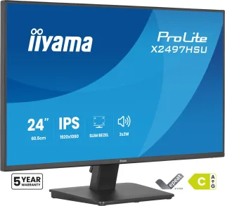 Iiyama ProLite X2497HSU-B1 | x2497hsu-b1 | LED-Monitor - 60.5 cm (23.8")
