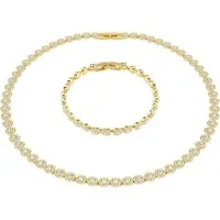 Swarovski Ketten und Armband Set Multipack Schmuck Geschenk Una Angelic (Set, 2-tlg., inkl. Schmuckbox), mit Swarovski® Kristall