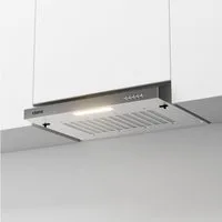 CIARRA Unterbauhaube 60 cm Dunstabzugshaube 220 m³/h Abluft & Umluft 3 Stufen CBCS6903 60 cm Dunstabzugshaube 220 m³/h Abluft & Umluft 3 Stufen CBCS6903, leise Abzugshaube Edelstahl mit Metallfilter & Kohlefilter, LED, 62 dB