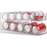 VOSSBACH Aufbewahrungsbox Kühlschrank Dosen Organizer Dosenspender Dosenhalter Getränkehalter (1 St), für 250ml/330ml Getränkedosen