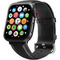 CoolGadget Smartwatch-Armband Fitnessarmband aus echtem Leder, für Apple Watch 1 - 4 / 5 / 6 / 7 / 8 / 9 / SE / Ultra 42 44 45 mm