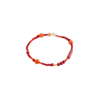 pilgrim - Armband - Indiana rot/orange - Gr. - OS