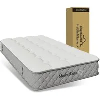 Boxspringmatratze Orthopädische Kaltschaummatratze, ANYSUN, 21 cm hoch, (Mattress mit 7-Zonen-Taschenfederkern, Härtegrad H3 (mittelfest), 20 cm Höhe,Bambuskohle-Schaumstoff, Kaltschaummatratze