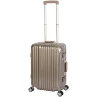 Travelhouse Hartschalen-Trolley London, 4 Rollen, TSA Zahlenschloss Alu-Rahmen Schnappverschluss Polycarbonat-Hartschale