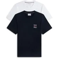 Tommy Hilfiger T-Shirt 2 PACK CHEST GRAPHIC REG TEES (2-tlg)