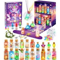 POPOLIC Kreativset Zaubertrank Set Bastelset Kinder ab 6-11 Jahre Kreative Geschenk, (1-tlg., Zaubermischung Basteln für Mädchen 8 9 10 Jahre, Fantasie), für Kinder-Spielzeug ab 6 7 8 9 10 Jahre Mädchen & Jungen