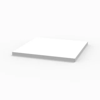 Sanipa Arbeitsplatte 2morrow AP05401, Weiss-Matt, H:19, B:352, T:350 mm AP05401