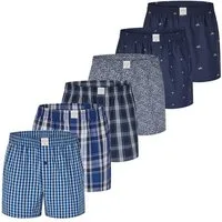 MG-1 Boxer Kids (6-St) American Boxershorts - weit geschnitten - Knopfleiste