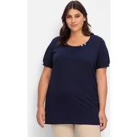 Sieh an! T-Shirt Longshirt Kurzarm