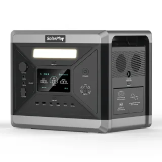 [EU Direct] SolarPlay Q2501 Portable Power Station 2400W 2160Wh UPS Fast Charging 14 Ports Solar Generator Emergency Bac