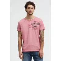 CAMP DAVID Henleyshirt aus Baumwolle