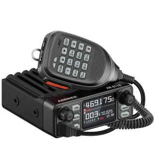 ABBREE AR-8118 25W UV Dual Band Mini Walkie Talkie 200 Channels 10-30KM Range NOAA Weather Alerts Dual PTT HD Voice Mobi