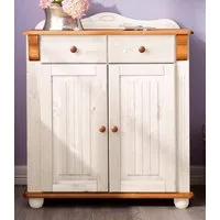OTTO home Kombikommode Adele, aus massiver Kiefer, 92cm breit