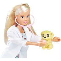 SIMBA Anziehpuppe Steffi Love, Vet Pet