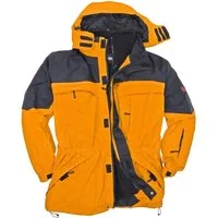 marc & mark 3-in-1-Funktionsjacke 3in1 Jacke Davos von Marc&Mark in Übergröße gelb