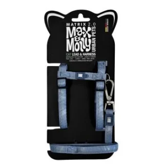 Max & Molly Urban Pets Max & Molly Katzengeschirr & eine-Matrix 2.0 Ocean