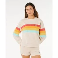 Rip Curl Rundhalspullover Rip Curl Surf Revival Relaxed Crew Fleece