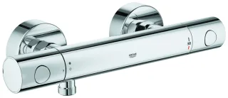 GROHE THM-Brausebatterie Grohtherm 800 C 34765 Wandmontage chrom, 34765000 34765000