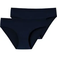 Schiesser Slip Seamless Invisible Cotton (2-St., 2) aus samtig weichem Single-Jersey, nahtlos verarbeitet