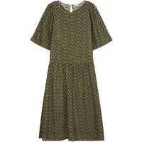 seidensticker Midikleid Kleid mit Lochmuster
