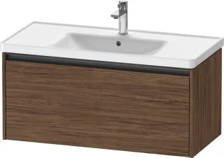 Duravit Ketho.2 Waschtischunterbau wandhängend Nussbaum dunkel Matt 984x455x440 mm - K25084021210000 K25084021210000