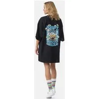 Worldclassca T-Shirt Worldclassca Oversized Print T-Shirt lang Sommer Tee Oberteil Neu