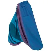 KUNST UND MAGIE Haremshose Unisex Haremshose onesize Bunt Hippie Goa Fair Boho Baggy Pluder-Hose