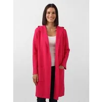 Zwillingsherz Cardigan Kapuze, Taschen, Langarm, ohne Verschluss