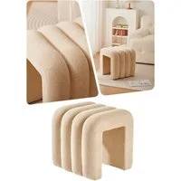 Zedelmaier Sitzhocker Stilvolle Sitzhocker, Polsterhocker, Fußhocker, Schminktisch Hocker