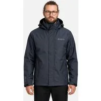 DEPROC Active Outdoorjacke LAVAL MEN CS Funktionsjacke, Wanderjacke, Regenjacke abnehmbare Kapuze