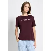 STREET ONE STUDIO Print-Shirt im soften Baumwoll-Mix